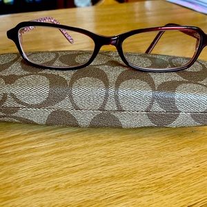 COACH Women’s glasses / frames with genuine COACH case and lens cloth